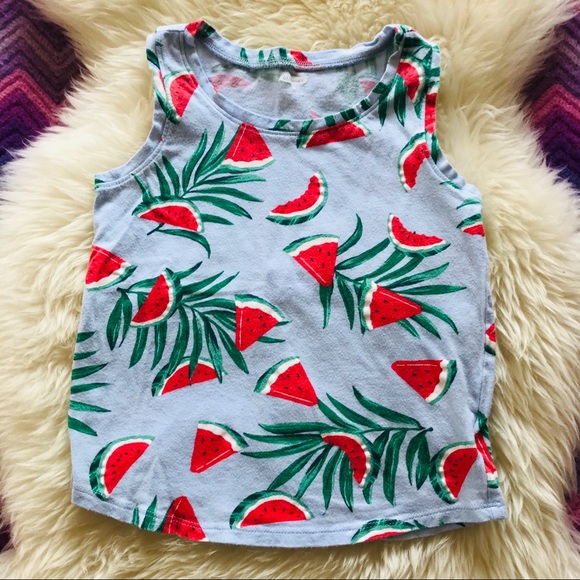 (2) Carter’s Old Navy Watermelon Tank Spring Dress - Picture 2 of 3